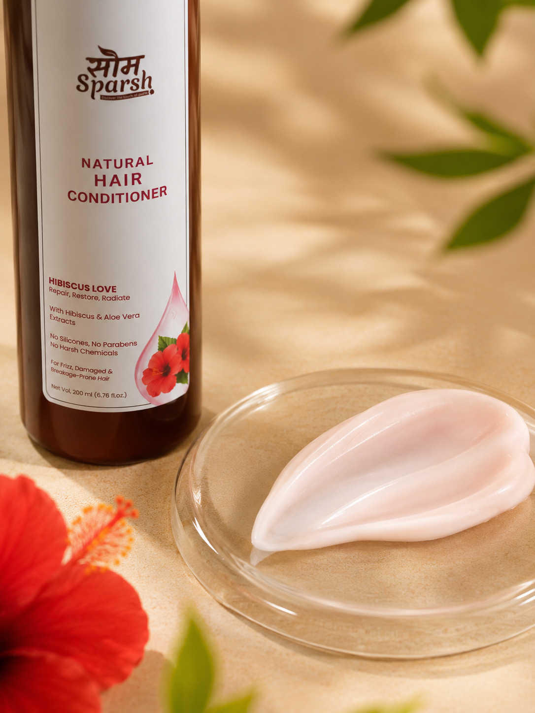 Natural Hair Conditioner — Hibiscus Love | Repair, Restore, Radiate