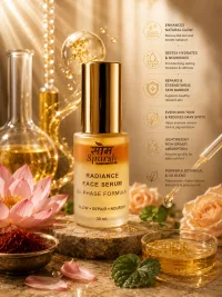 Radiance Face Serum Bi-Phase | Som Sparsh