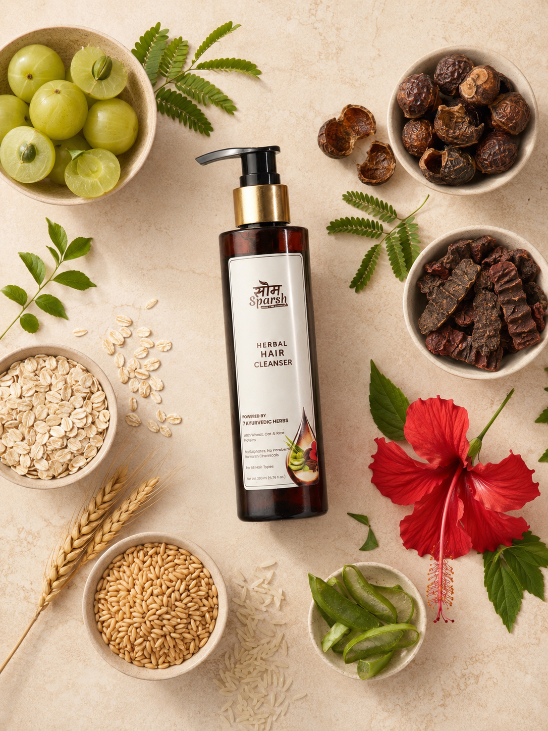 Herbal Hair Shampoo Power of 7 Herbs