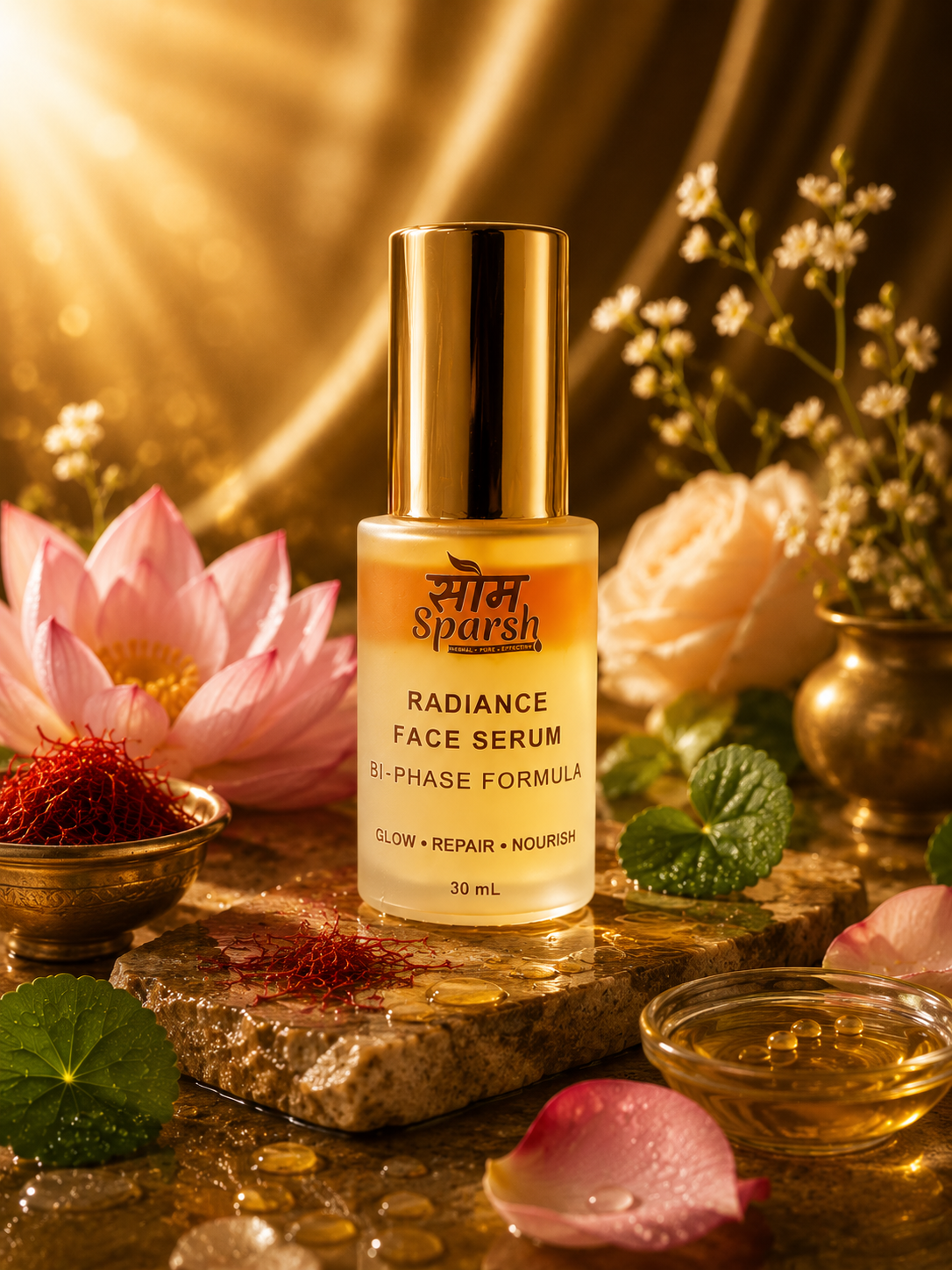 Radiance Face Serum Bi-Phase | Som Sparsh