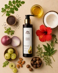 Herbal Hair Oil — Mustard Oil Based