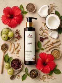 Herbal Hair Oil — Coconut Oil Based