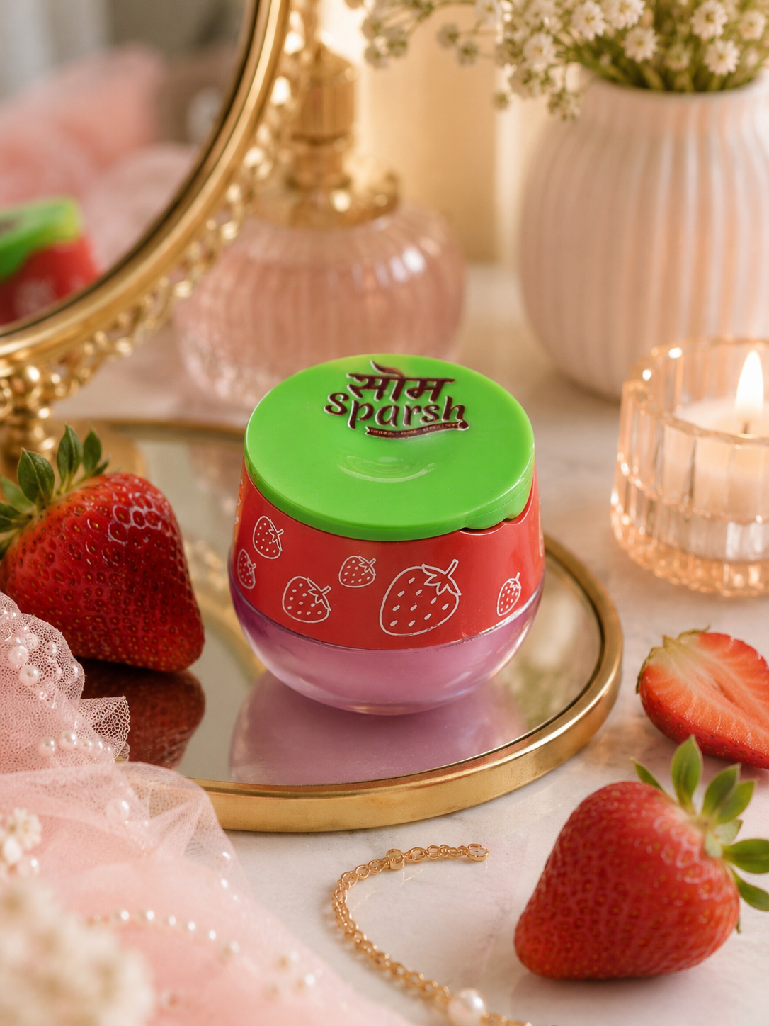Natural Lip Balm - Strawberry