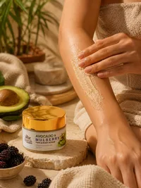 Avocado & Malberry Natural Face & Body Scrub
