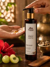 Herbal Hair Oil — Coconut Oil Based