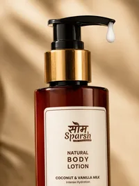 Som Sparsh Coconut Vanilla Milk Natural Body Lotion