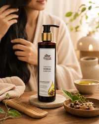 Herbal Hair Oil — Mustard Oil Based